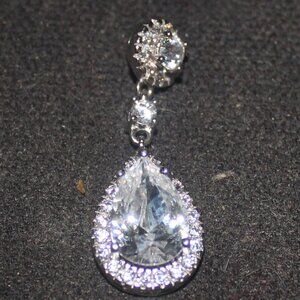 Sterling Silver Sparkler Pendant